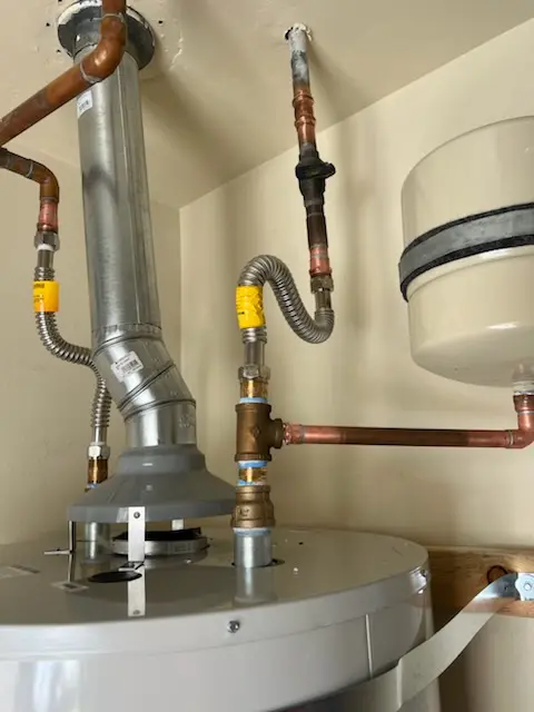 Water heater installation and plumbing repair in Gardner